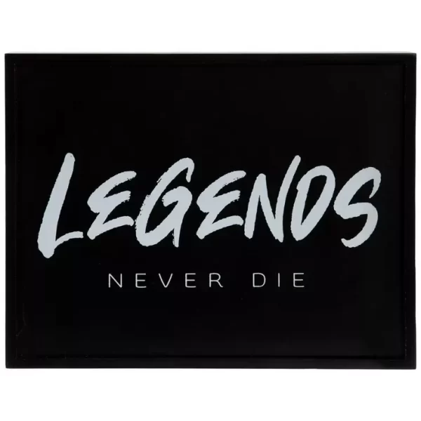 Legends Never Die Wood Wall Decor