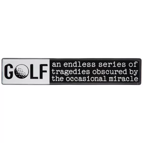 Golf Metal Sign