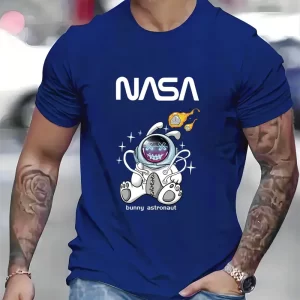 NASA Astronaut Print, Men's Graphic T-shirt