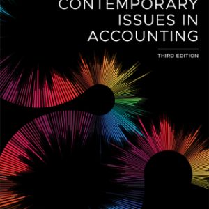 3e Contemporary Issues in Accounting 3rd Edition - Original PDF