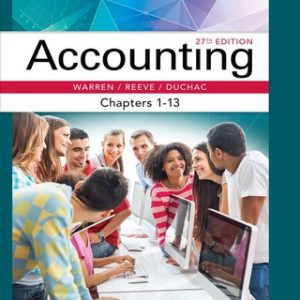 Accounting, Chapters 1-13 27th Edition - Original PDF