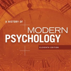 A History of Modern Psychology 11th Edition - Original PDF