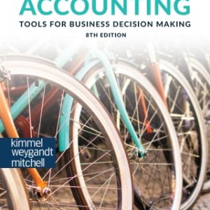 Accounting: Tools for Business Decision Making, 8e WileyPLUS Single-term 8th Edition - Original PDF