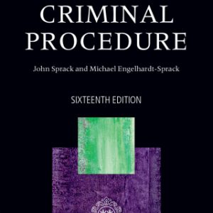 A Practical Approach to Criminal Procedure 16th Edition - Original PDF