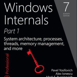 Windows Internals: System architecture, processes, threads, memory management, and more, Part 1 7th Edition - Original PDF