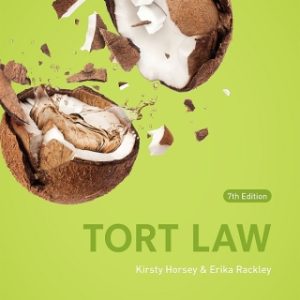 Tort Law 7th Edition - Original PDF