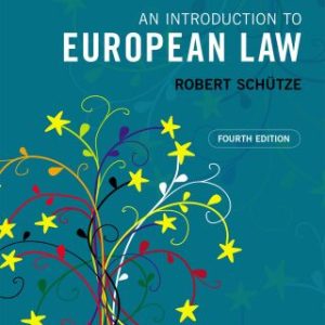 An Introduction to European Law 4th Edition - Original PDF