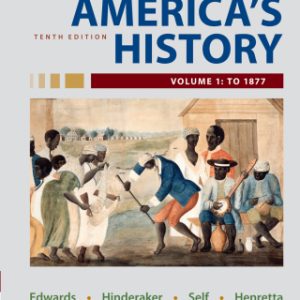 America's History, Value Edition, Volume 1 10th Edition - Original PDF