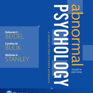 Abnormal Psychology: A Scientist-Practitioner Approach 4th Edition - Original PDF