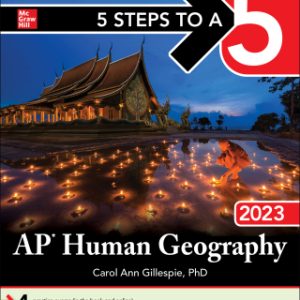 5 Steps to a 5: AP Human Geography 2023 1st Edition - Original PDF