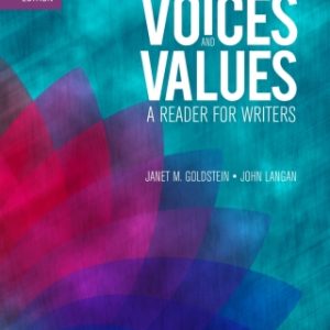 Voices and Values: A Reader for Writers 2nd Edition - Original PDF