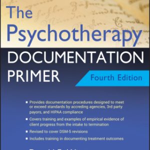 The Psychotherapy Documentation Primer 4th Edition - Original PDF