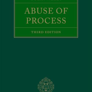 Abuse of Process 3rd Edition - Original PDF