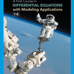 A First Course in Differential Equations with Modeling Applications 11th Edition - Original PDF