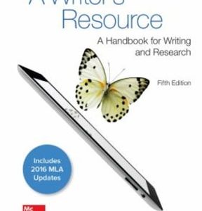 A Writer's Resource 5e MLA 2016 UPDATE 5th edition - Original PDF