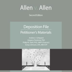 Allen v. Allen 2nd Edition Deposition File, Petitioner's Materials - Original PDF