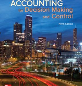 Acct. for Decision Making and Contr 9th edition - Original PDF