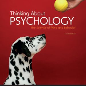 Thinking About Psychology, High School Version 4th Edition - Original PDF