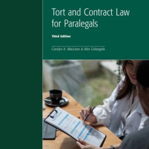 Tort and Contract Law for Paralegals 3rd Edition - Original PDF