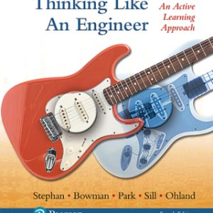 Thinking Like an Engineer: An Active Approach 4th Edition - Original PDF