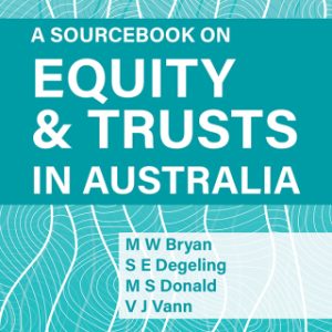 A Sourcebook on Equity and Trusts in Australia 3rd Editionn - Original PDF