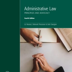 Administrative Law: Principles and Advocacy 4th Edition - Original PDF