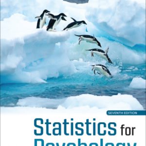 (Instant Download) Statistics for Psychology 7th Edition - Original PDF