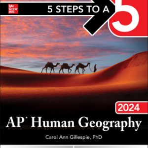 5 Steps to a 5: AP Human Geography 2024 1st Edition - Original PDF