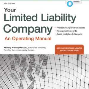 Your Limited Liability Company 8th Edition An Operating Manual - Original PDF