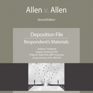 Allen v. Allen 2nd Edition Deposition File, Respondent's Materials - Original PDF