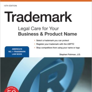 Trademark 13th Edition Legal Care for Your Business & Product Name - Original PDF