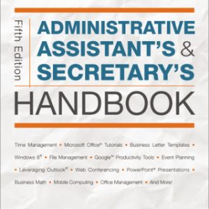 Administrative Assistant's and Secretary's Handbook 5th Edition - Original PDF