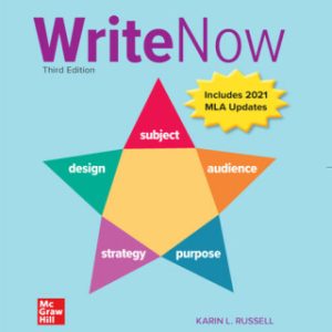 Write Now 2021 MLA Update 3rd Edition - Original PDF