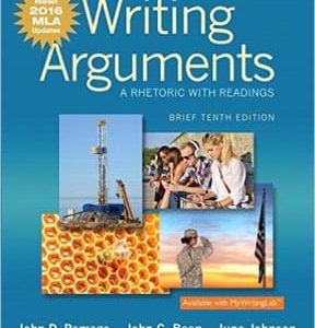 Writing Arguments: A Rhetoric with Readings 10th edition - Original PDF