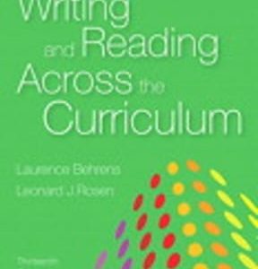 Writing and Reading Across the Curriculum 13th edition - Original PDF