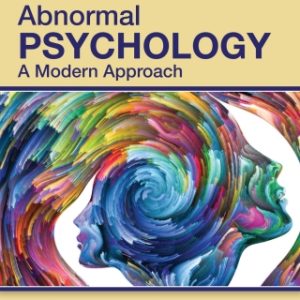 Abnormal Psychology: A Modern Approach 3rd Edition - Original PDF