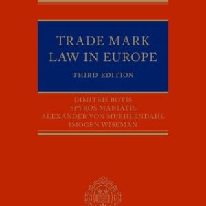 Trade Mark Law in Europe 3rd Edition - Original PDF