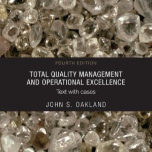 Total Quality Management and Operational Excellence 4th Edition - Original PDF