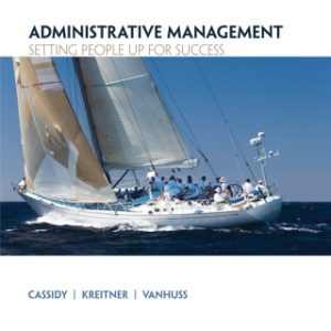 Administrative Managementt: Setting People Up for Success 1st Edition - Original PDF