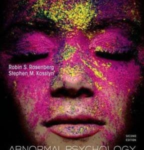 Abnormal Psychology 2nd edition - Original PDF