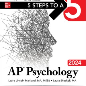 5 Steps to a 5: AP Psychology 2024 1st Edition - Original PDF