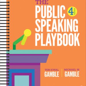 The Public Speaking Playbook 4th Edition - Original PDF