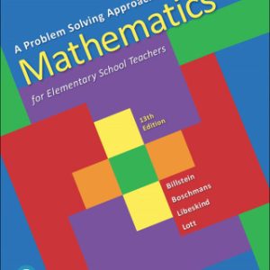 A Problem Solving Approach to Mathematics for Elementary School Teachers 13th Edition - Original PDF