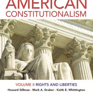 American Constitutionalism: Volume II: Rights and Liberties 3rd Edition - Original PDF