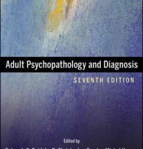 Adult Psychopathology and Diagnosis 7th edition - Original PDF