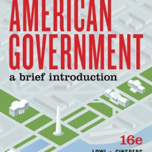 American Government: A Brief Introduction 16th Edition - Original PDF