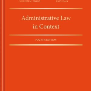 Administrative Law in Context 4th Edition - Original PDF