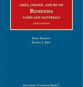 Ames, Chafee, and Re on Remedies, Cases and Materials 3rd edition - Original PDF