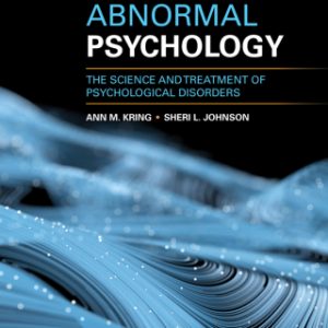 Abnormal Psychology: The Science and Treatment of Psychological Disorders, DSM-5-TR Update, Enhanced eText 15th Edition - Original PDF