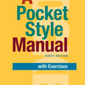 A Pocket Style Manual with Exercises, with 2021 MLA Update 9th Edition - Original PDF